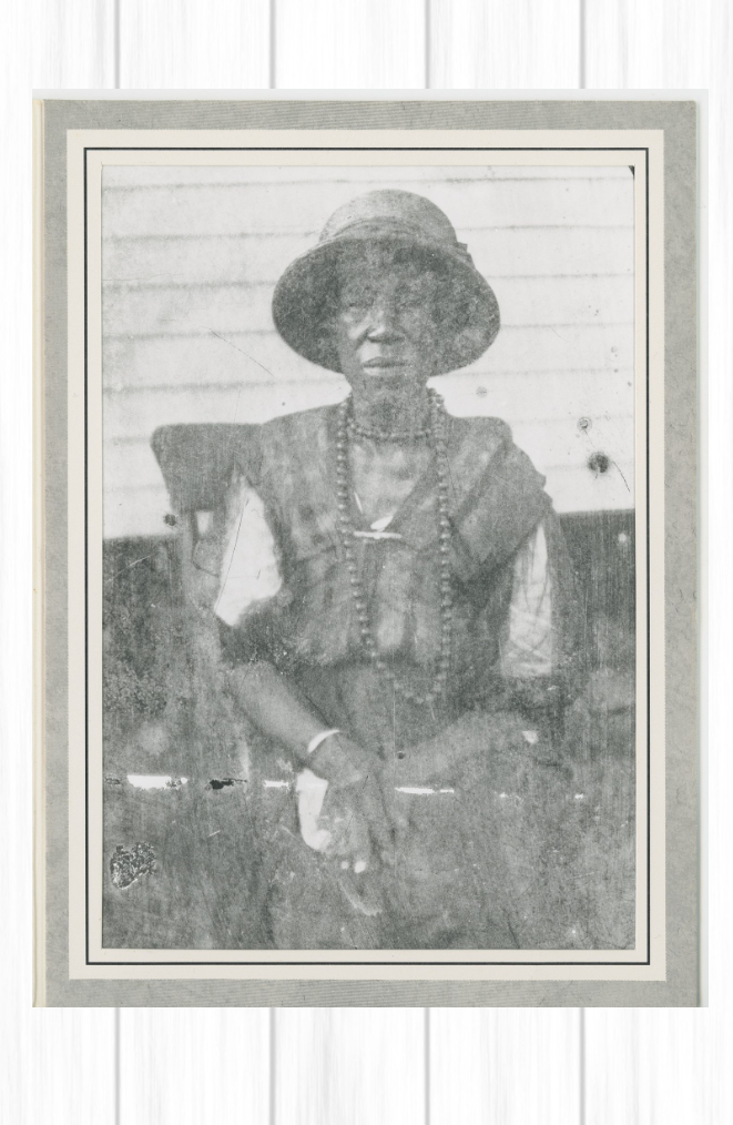 Mary Banks black and white photograph