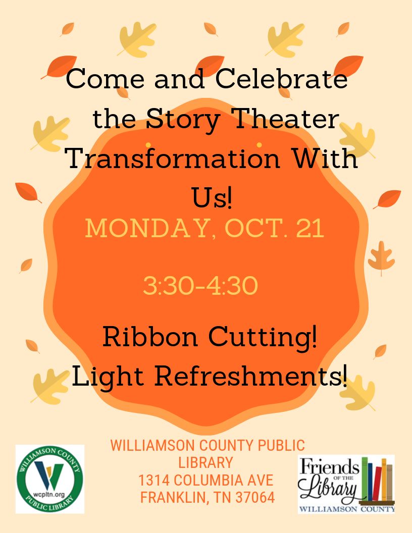 Ribbon Cutting story theater  png